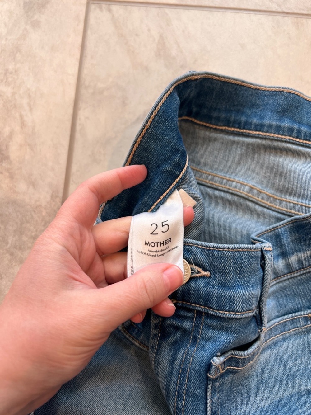 MOTHER The Patch Slacker Flare Jeans - Picture 5 of 10